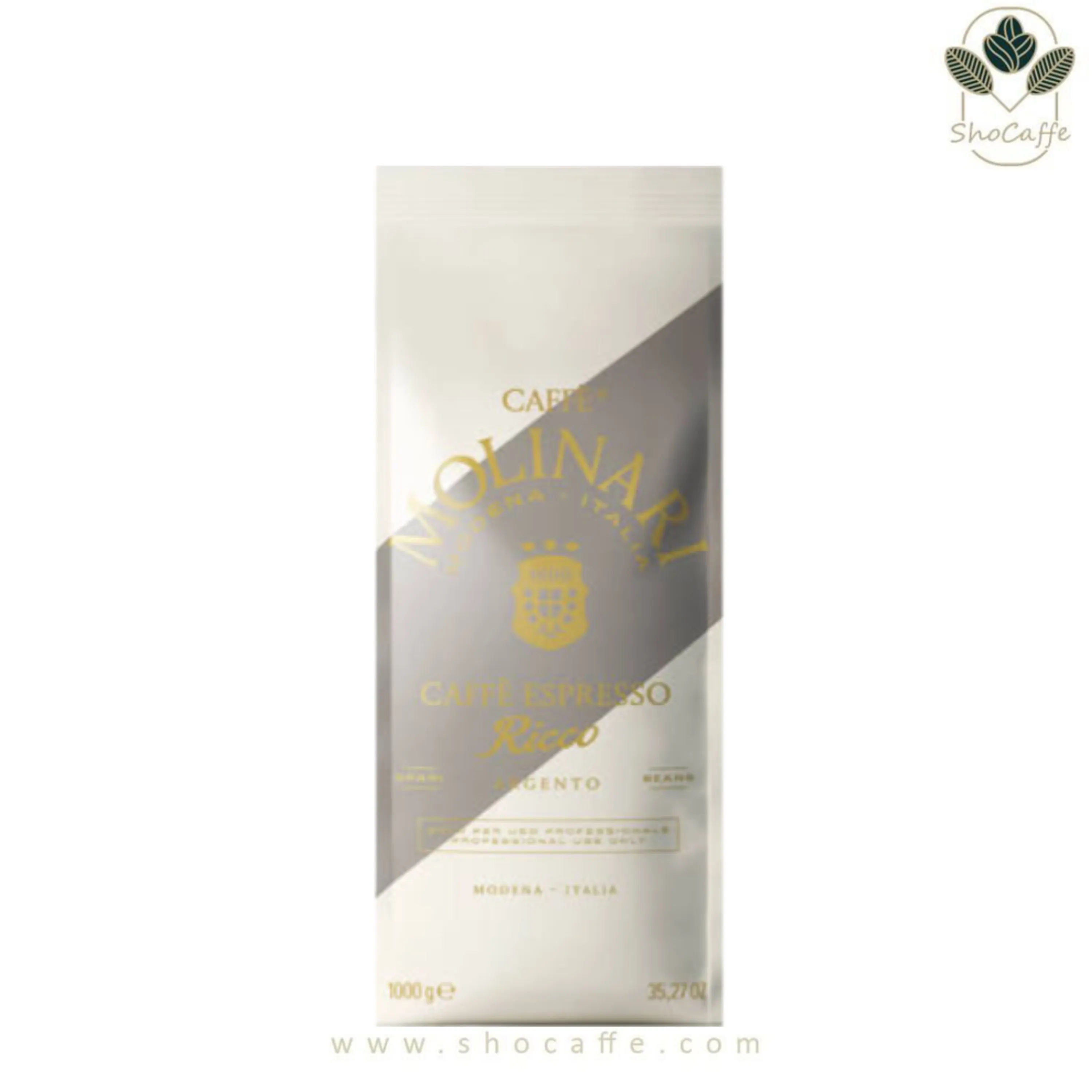 دان قهوه مولیناری ریکو آرجنتو Molinari Espresso Ricco Argento دان قهوه مولیناری ریکو آرجنتو Molinari Espresso Ricco Argento